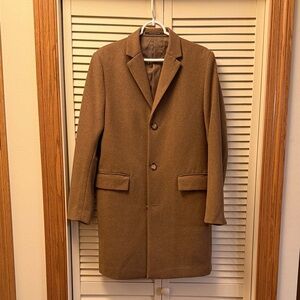 H&M Tan Trench Coat for Men